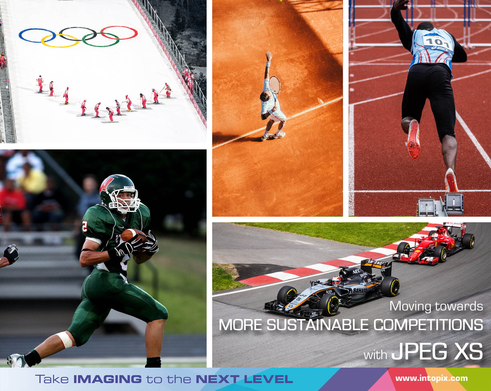More Sustainable Sports Competitions through Remote Production with JPEG XS